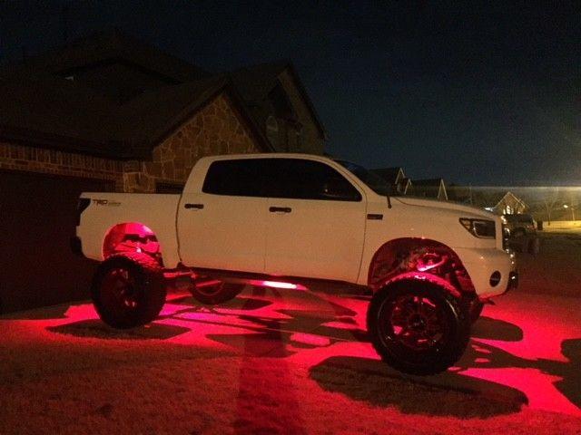LED lights 2013 Toyota Tundra Rock Warrior monster truck