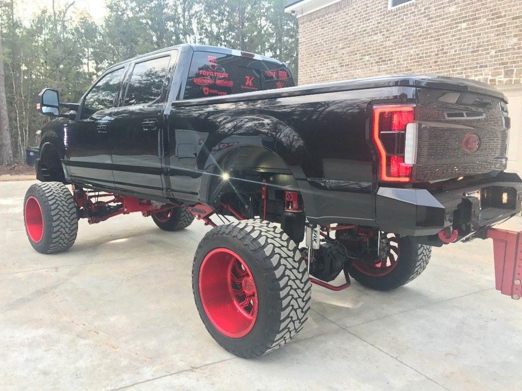 well modified 2017 Ford F 250 monster truck