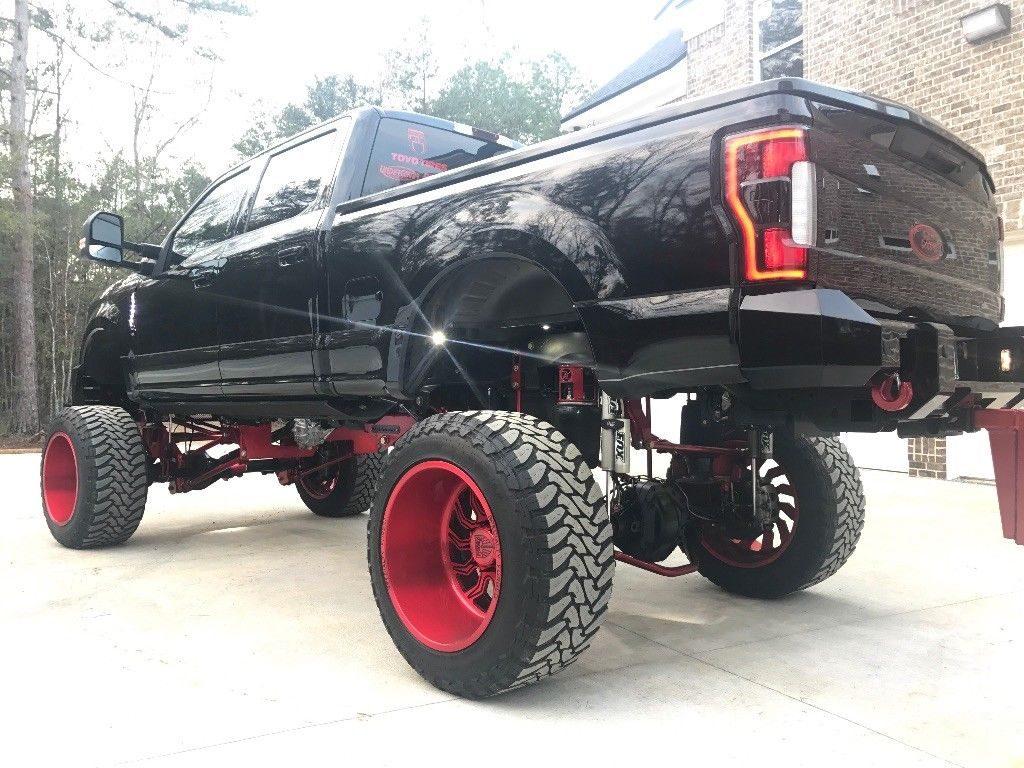 well modified 2017 Ford F 250 monster truck