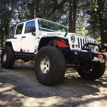 highly modified 2011 Jeep Wrangler Rubicon monster truck for sale