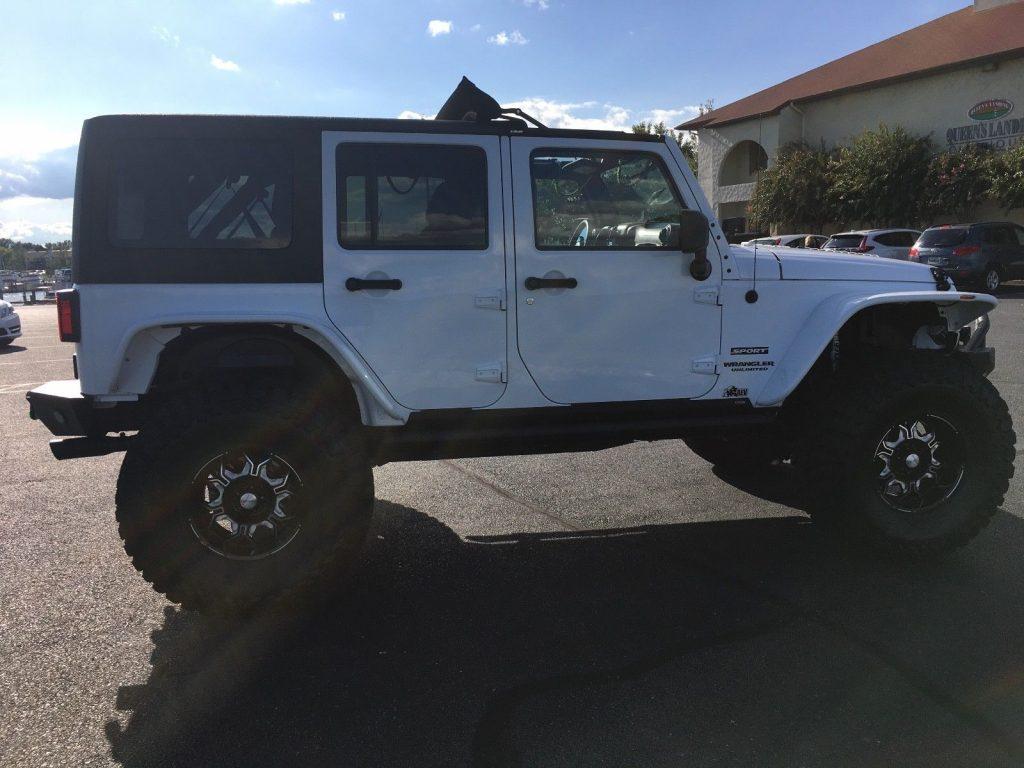 highly upgraded 2012 Jeep Wrangler Unlimited monster truck