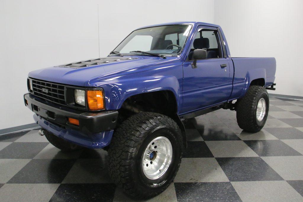 rough 1986 Toyota Pickup monster truck