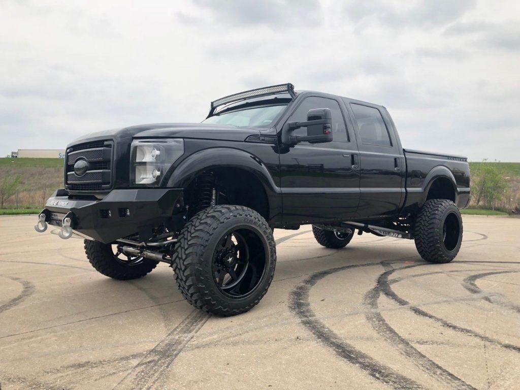 Turned out from the ground up 2016 Ford F 250 Platinum monster truck
