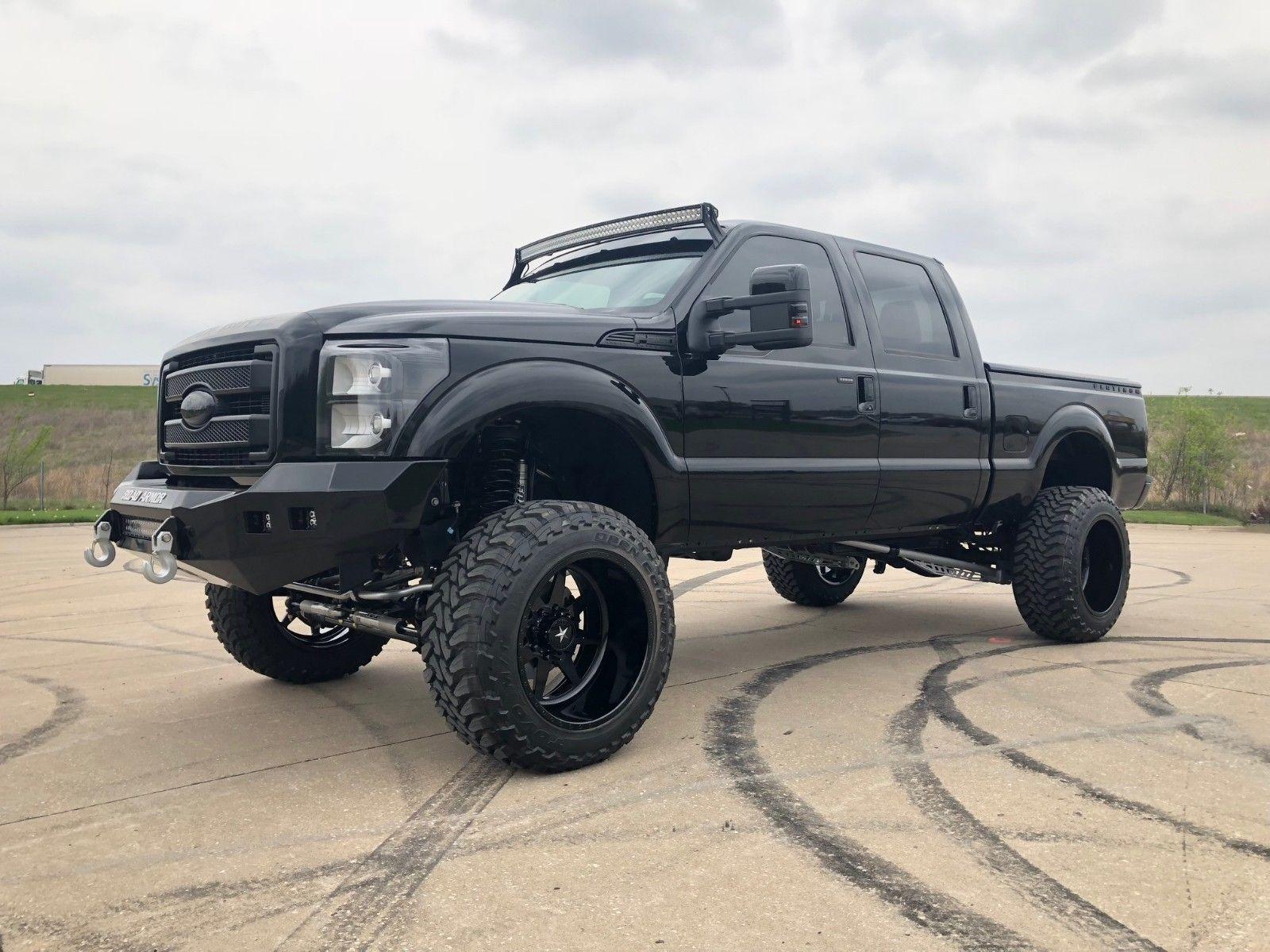 Turned out from the ground up 2016 Ford F 250 Platinum monster truck ...