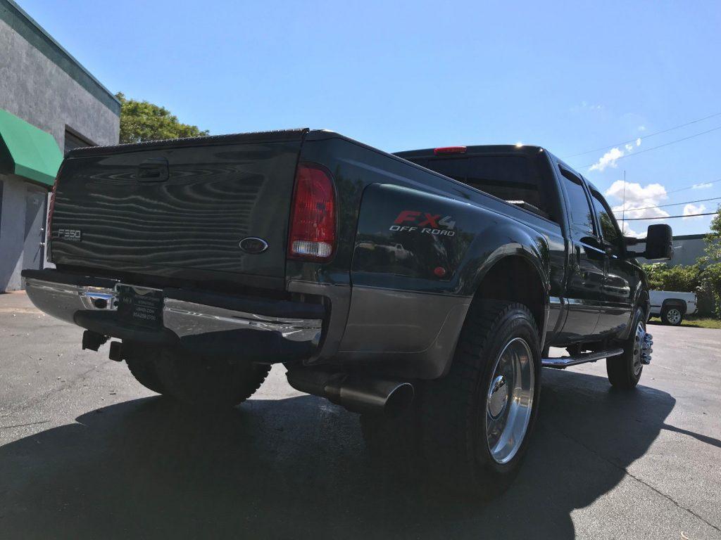 completely serviced 2002 Ford F 350 Lariat monster truck