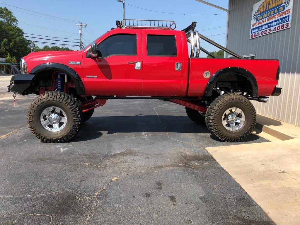 many upgrades 2006 Ford F 250 lariat monster truck