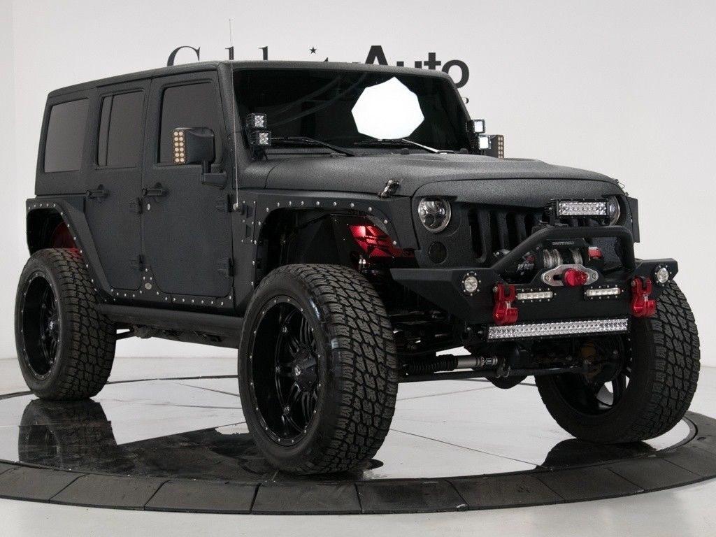 Supercharged 2015 Jeep Wrangler Unlimited Rubicon monster truck