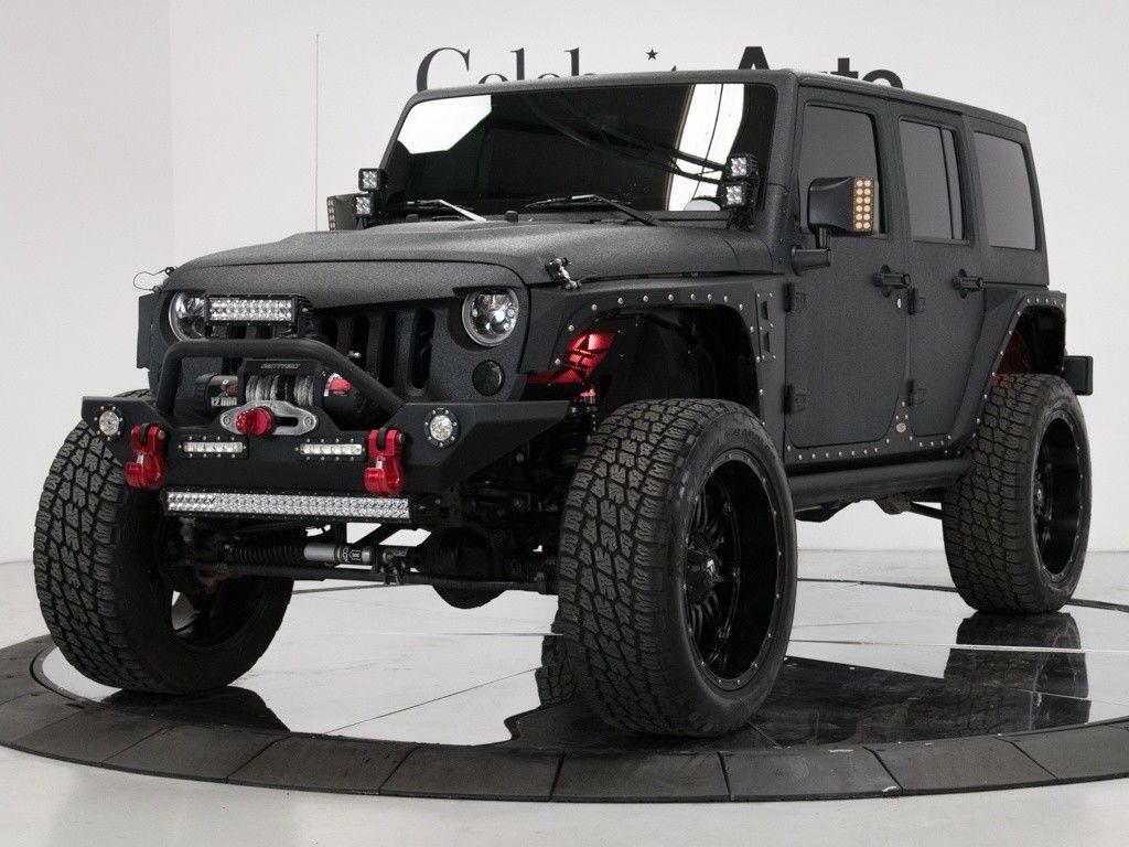 Supercharged 2015 Jeep Wrangler Unlimited Rubicon monster truck