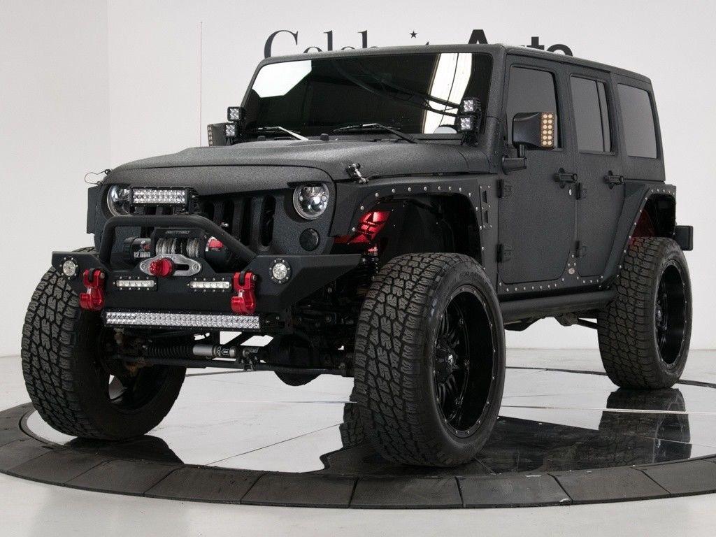 Supercharged 2015 Jeep Wrangler Unlimited Rubicon monster truck for sale