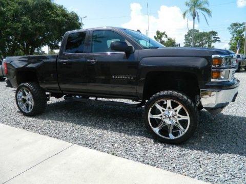 badass 2015 Chevrolet Silverado 1500 LT Double Cab 4WD monster truck for sale