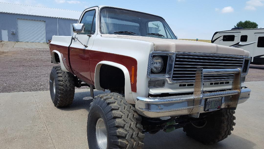 restored 1974 Chevrolet Silverado 1500 K 10 monster truck for sale
