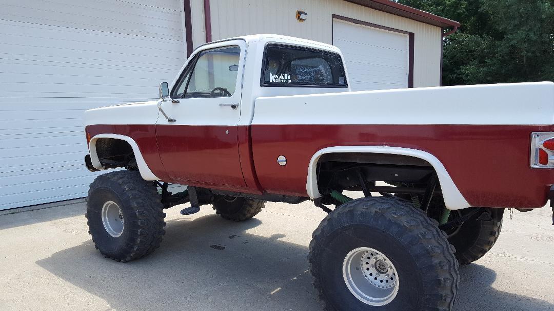 restored 1974 Chevrolet Silverado 1500 K 10 monster truck for sale