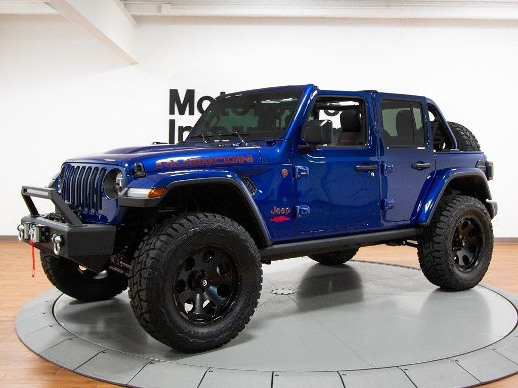 well modified 2018 Jeep Wrangler Rubicon monster truck