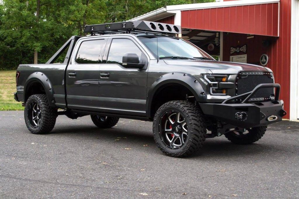 customized 2016 Ford F 150 Super Cab Crew monster truck