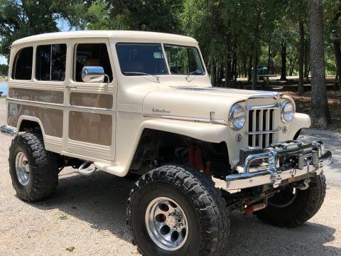 rock crawler 1956 Jeep Willys Wagon monster for sale