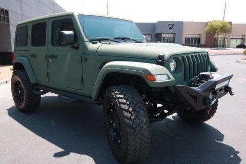 low miles 2018 Jeep Wrangler monster for sale