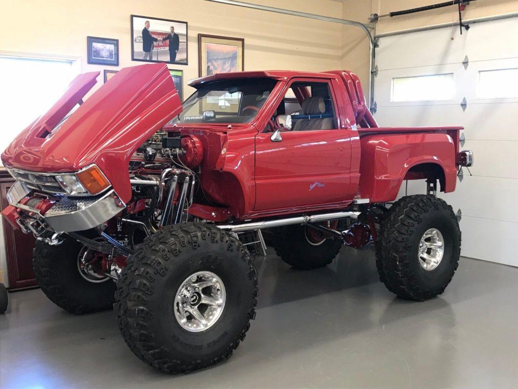 badass 1984 Toyota Tacoma SR5 monster truck