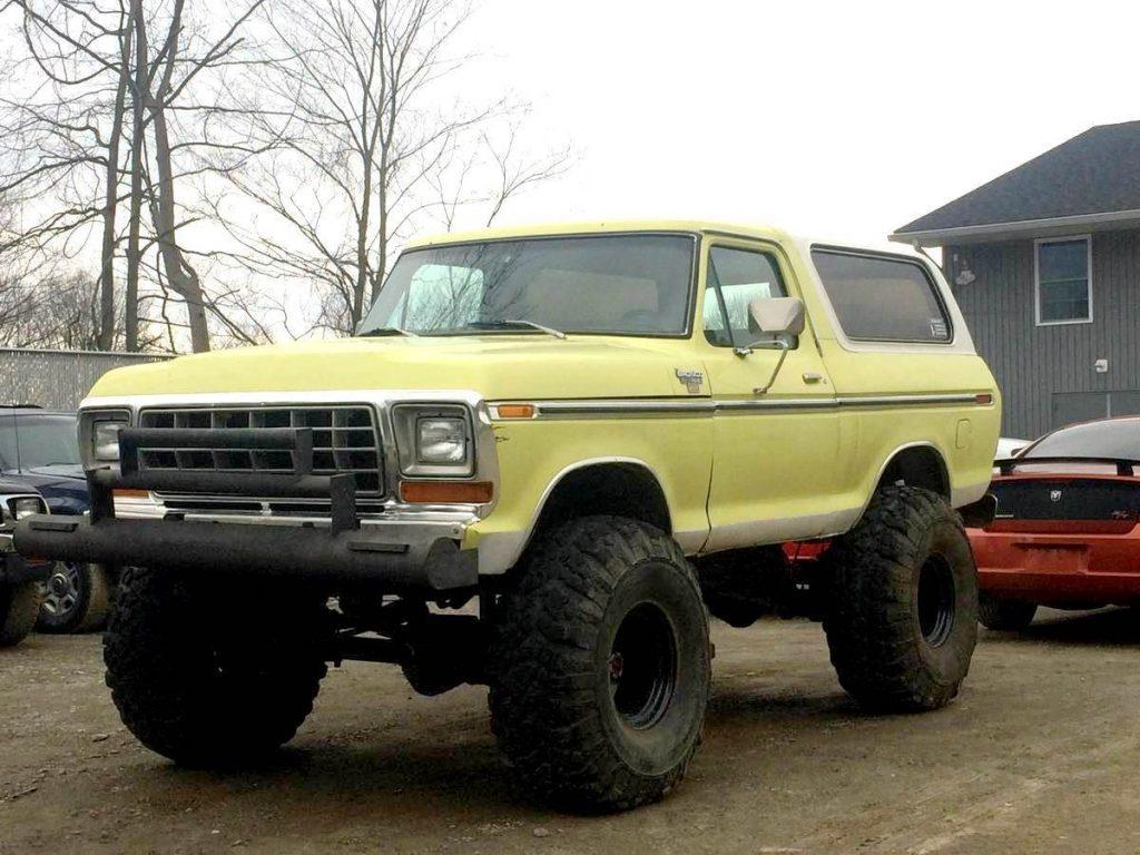 indestructible 1979 Ford Bronco XLT monster