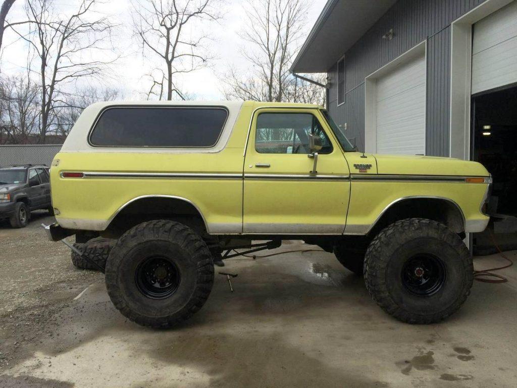 indestructible 1979 Ford Bronco XLT monster
