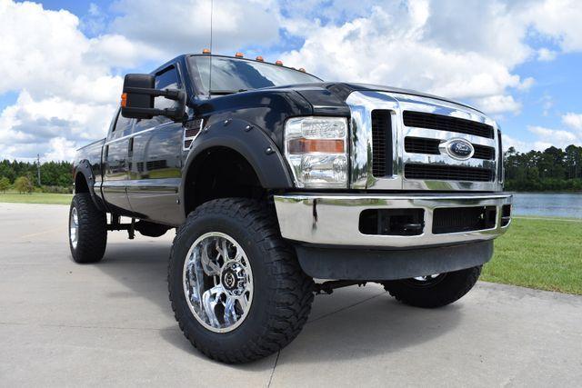 lifted 2008 Ford F 250 Lariat monster truck