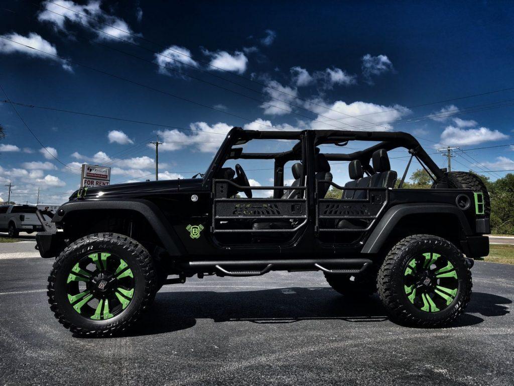 zombie slayer 2015 Jeep Wrangler Custom Lifted Monster