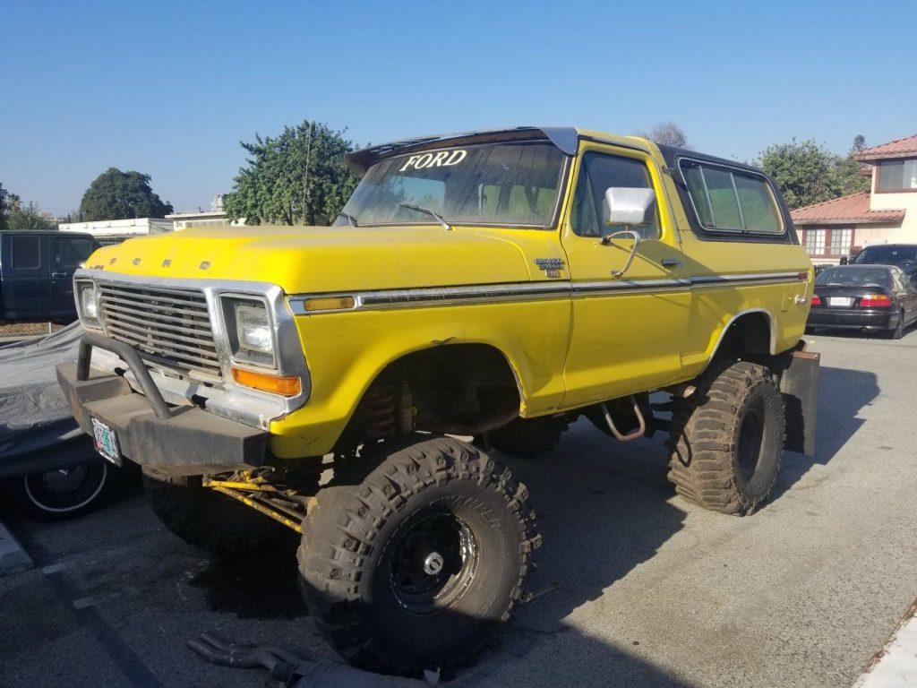 custom built 1979 Ford Bronco Ranger monster