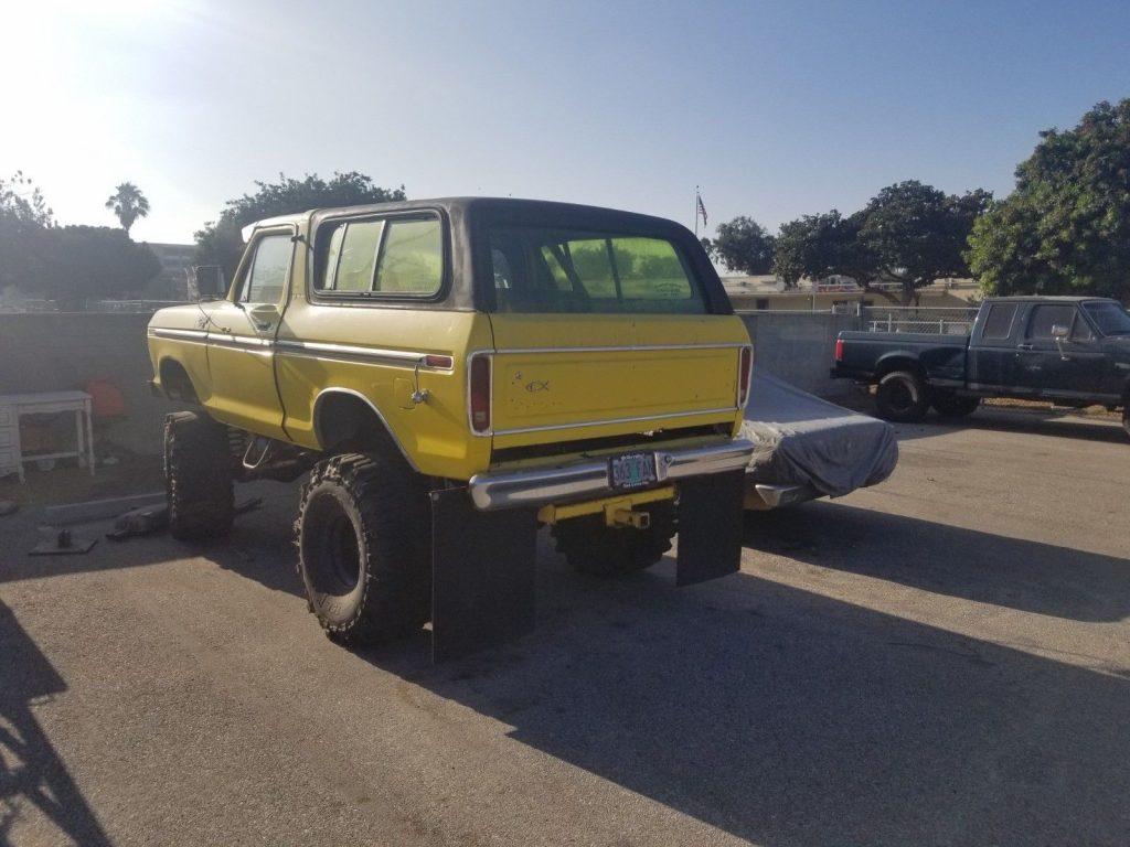 custom built 1979 Ford Bronco Ranger monster