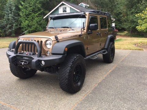 overland ready 2015 Jeep Wrangler Rubicon monster for sale