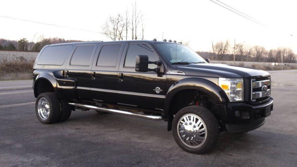 converted 2011 Ford F 450 Lariat monster