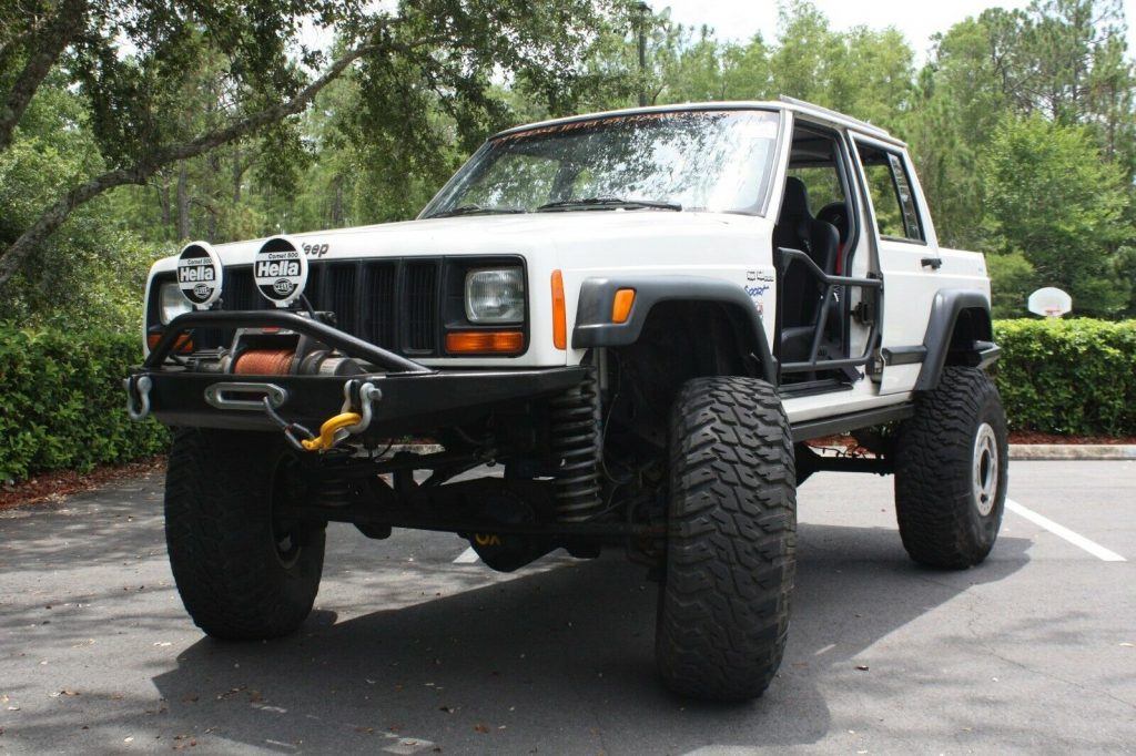 custom built 1997 Jeep Cherokee Sport monster