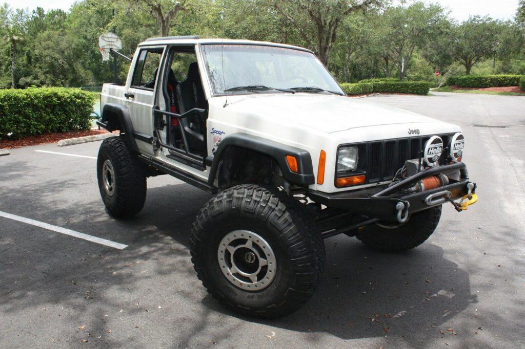 custom built 1997 Jeep Cherokee Sport monster