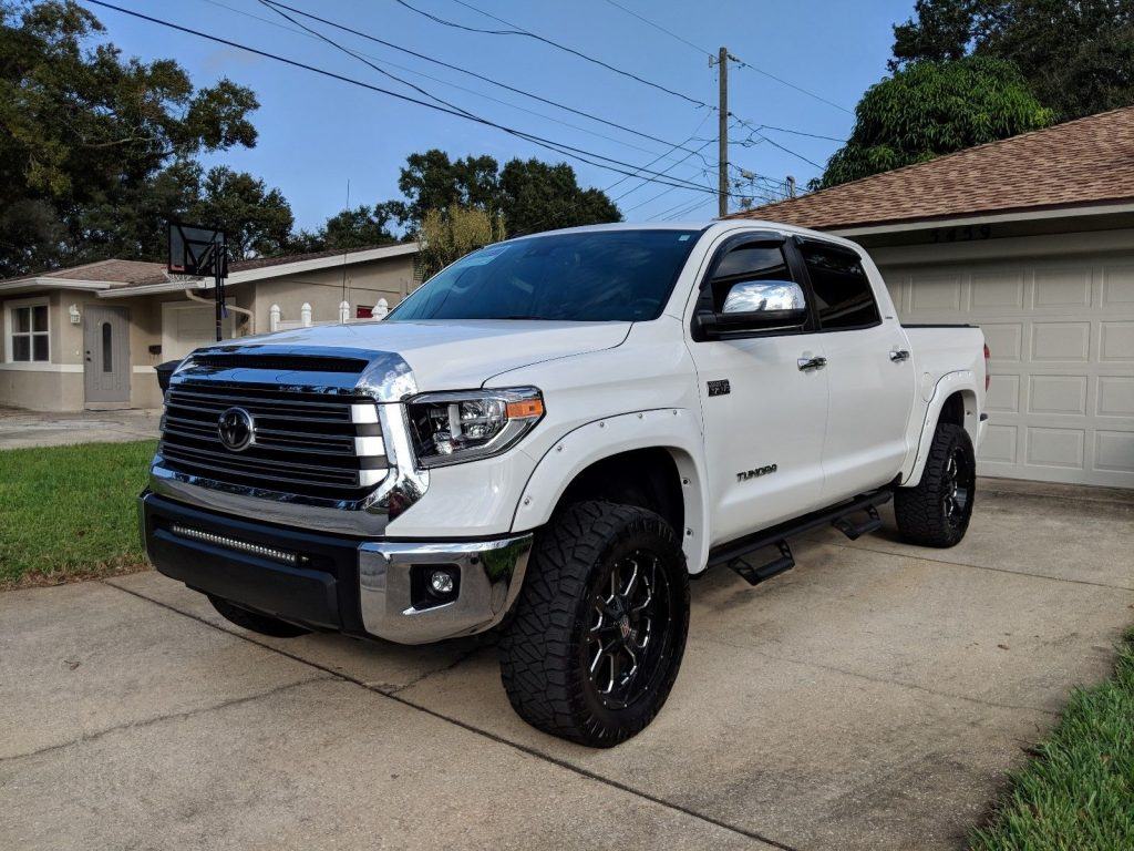 low miles 2018 Toyota Tundra Limited monster pickup