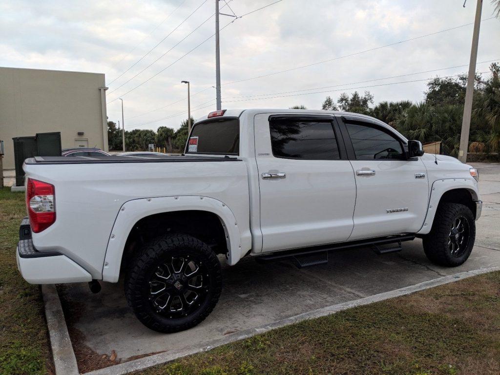 low miles 2018 Toyota Tundra Limited monster pickup