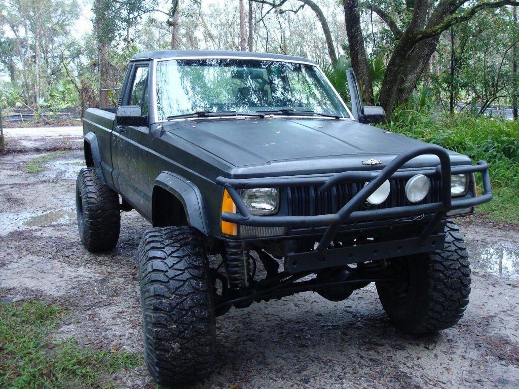 rare 1990 Jeep Comanche monster pickup