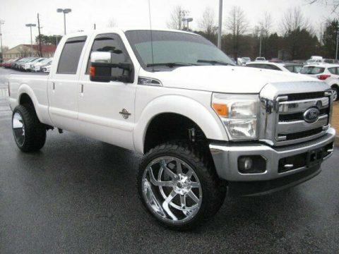 well customized 2012 Ford F 250 Lariat pickup monster for sale