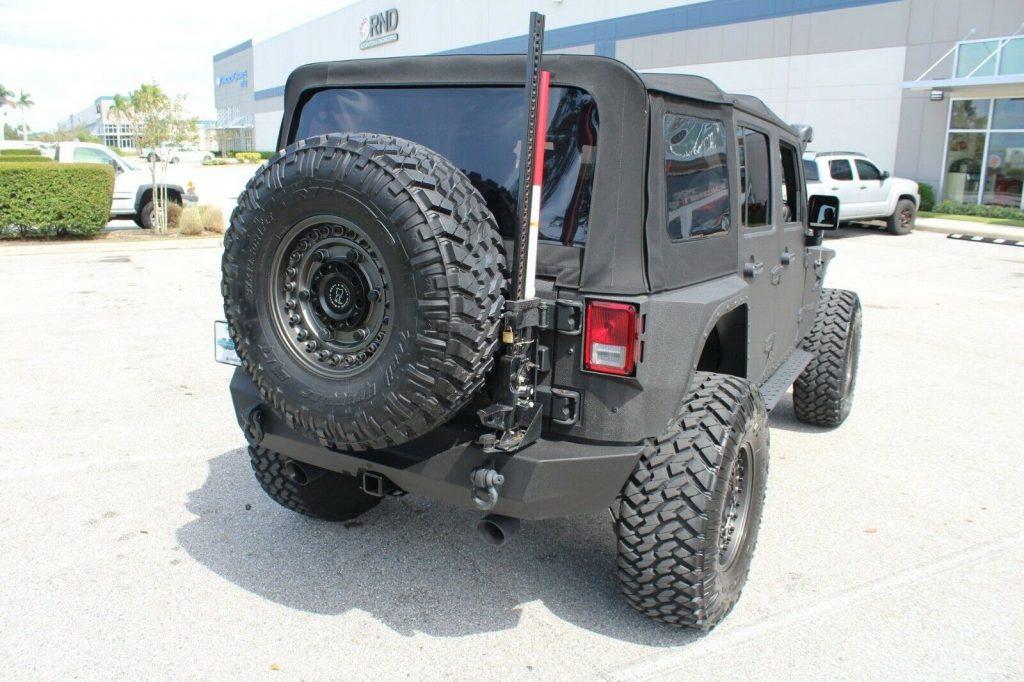 armored 2017 Jeep Wrangler Rubicon monster