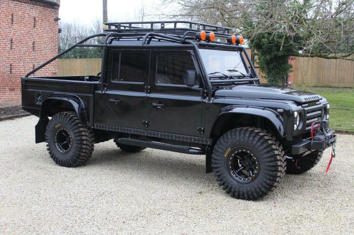 wonderful 1994 Land Rover Defender 130 Spectre 007 monster