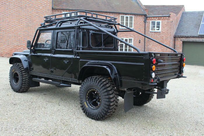 wonderful 1994 Land Rover Defender 130 Spectre 007 monster