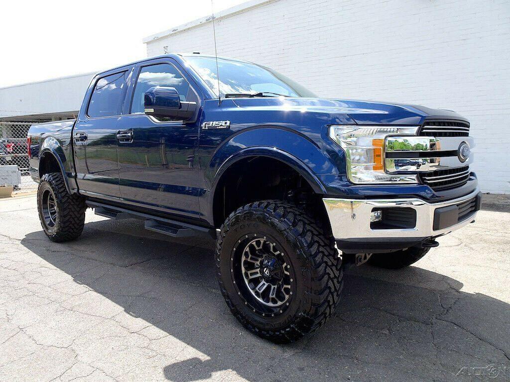 low miles 2018 Ford F 150 Lariat monster