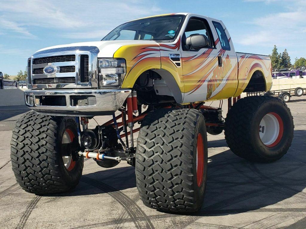 real classic 2008 Ford F 250 Overtime Monster Truck