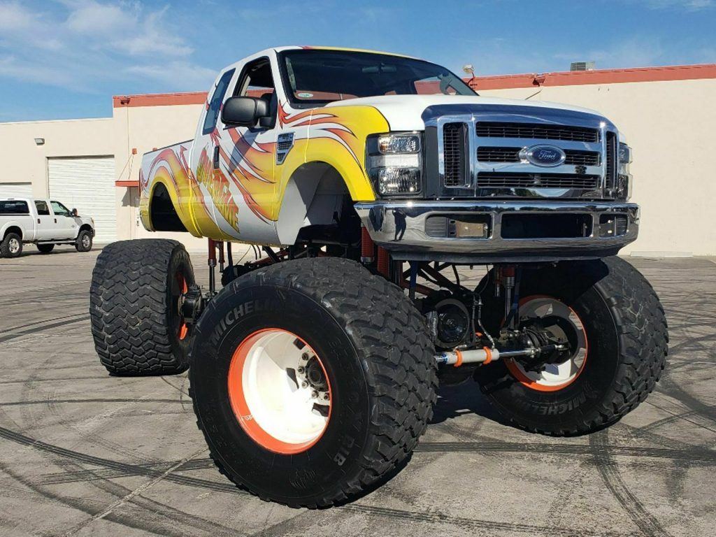 real classic 2008 Ford F 250 Overtime Monster Truck