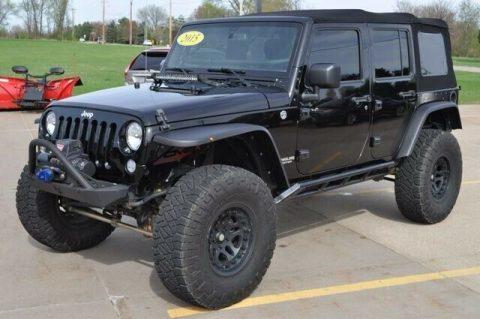 well modified 2015 Jeep Wrangler Sport monster for sale
