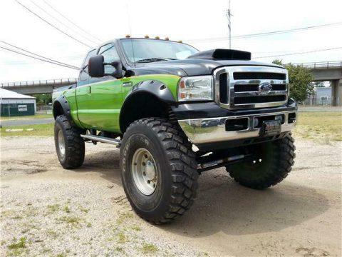 custom lifted 2006 Ford F 250 XL pickup monster for sale