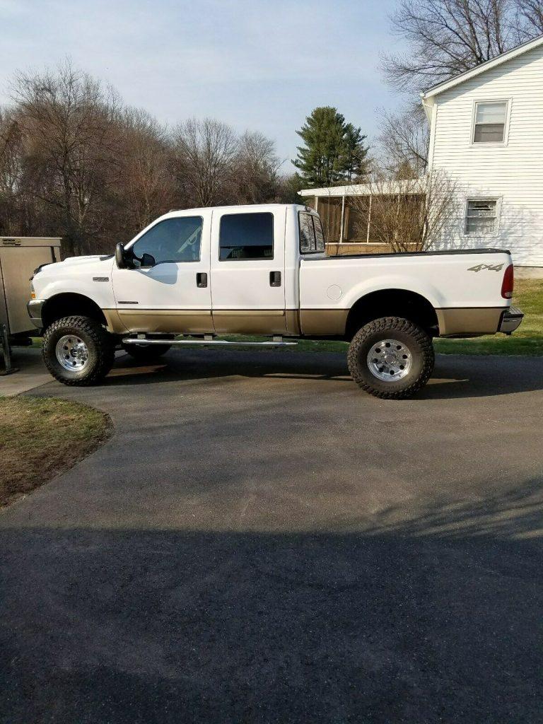 excellent shape 2001 Ford F 350 Lariat Leather Package monster