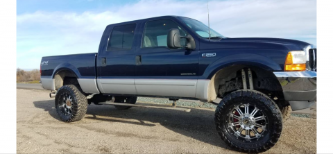nicely upgraded 2001 Ford F 250 XLT monster for sale