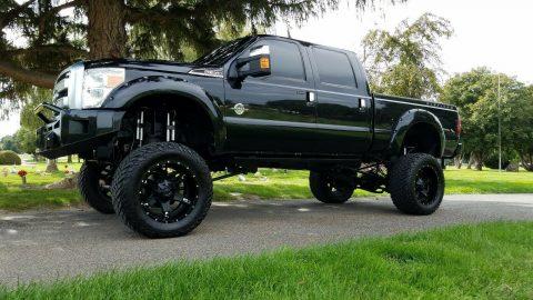 lifted 2013 Ford F 350 Platinum monster for sale