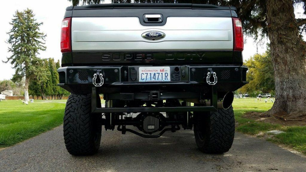 lifted 2013 Ford F 350 Platinum monster