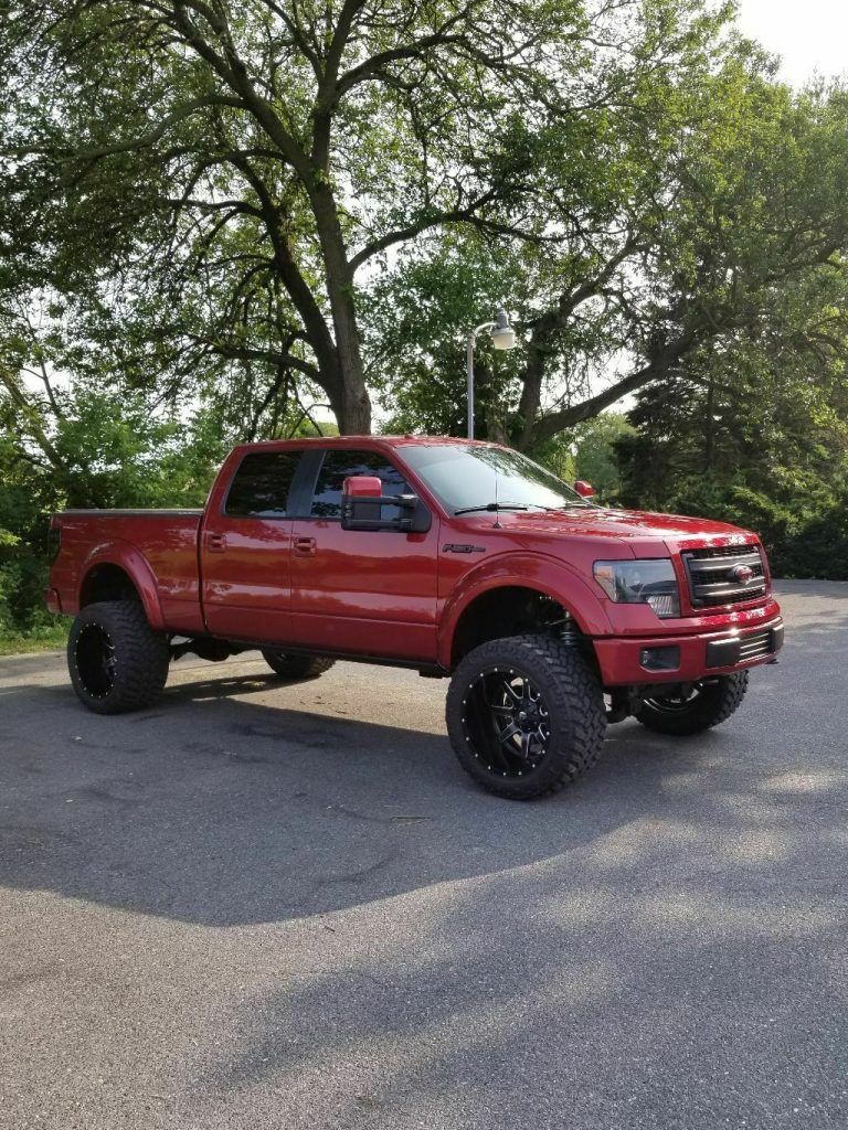 lots of mods 2013 Ford F 150 Fx4 monster