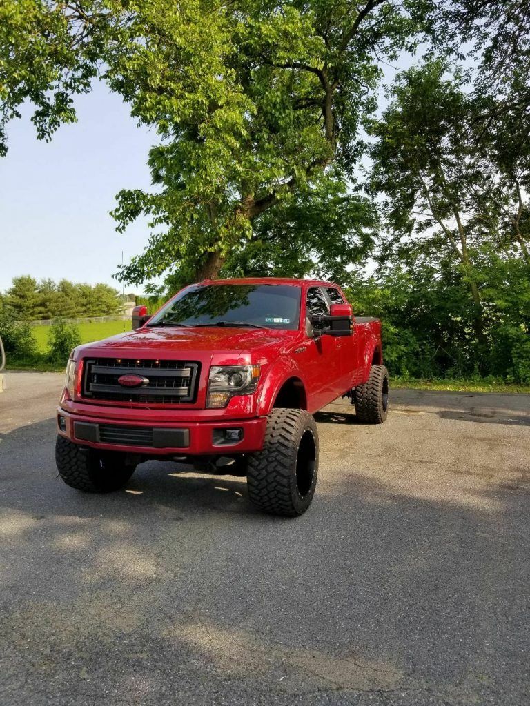lots of mods 2013 Ford F 150 Fx4 monster