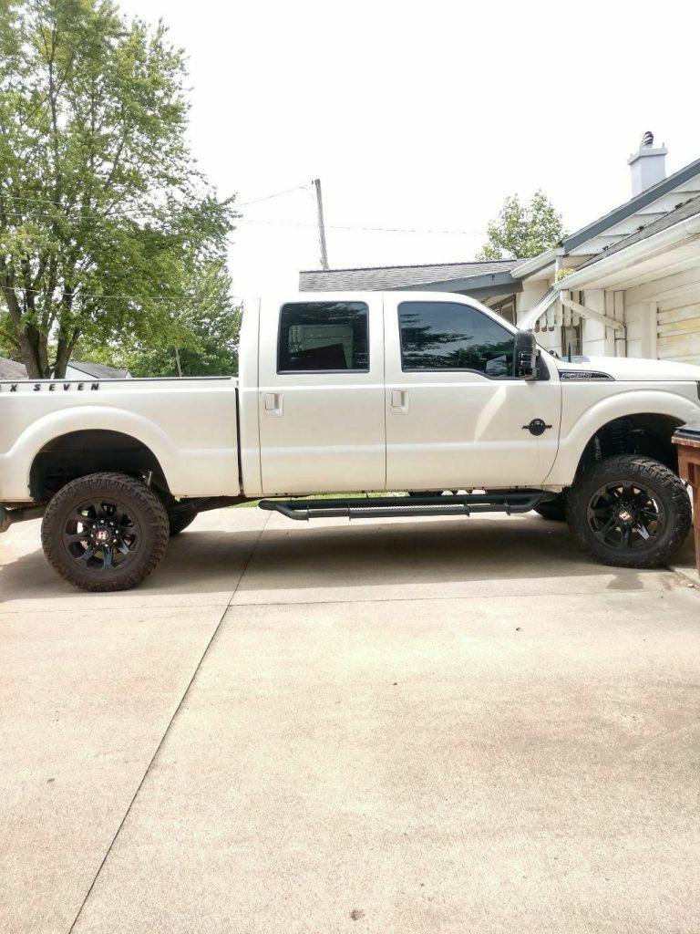 well upgraded 2013 Ford F 250 Lariat Performance monster